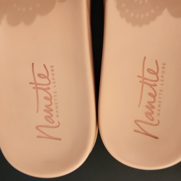 Nanette Lepore Maria Slide Sandal Dusty Pink Size 10 - Picture 6 of 7